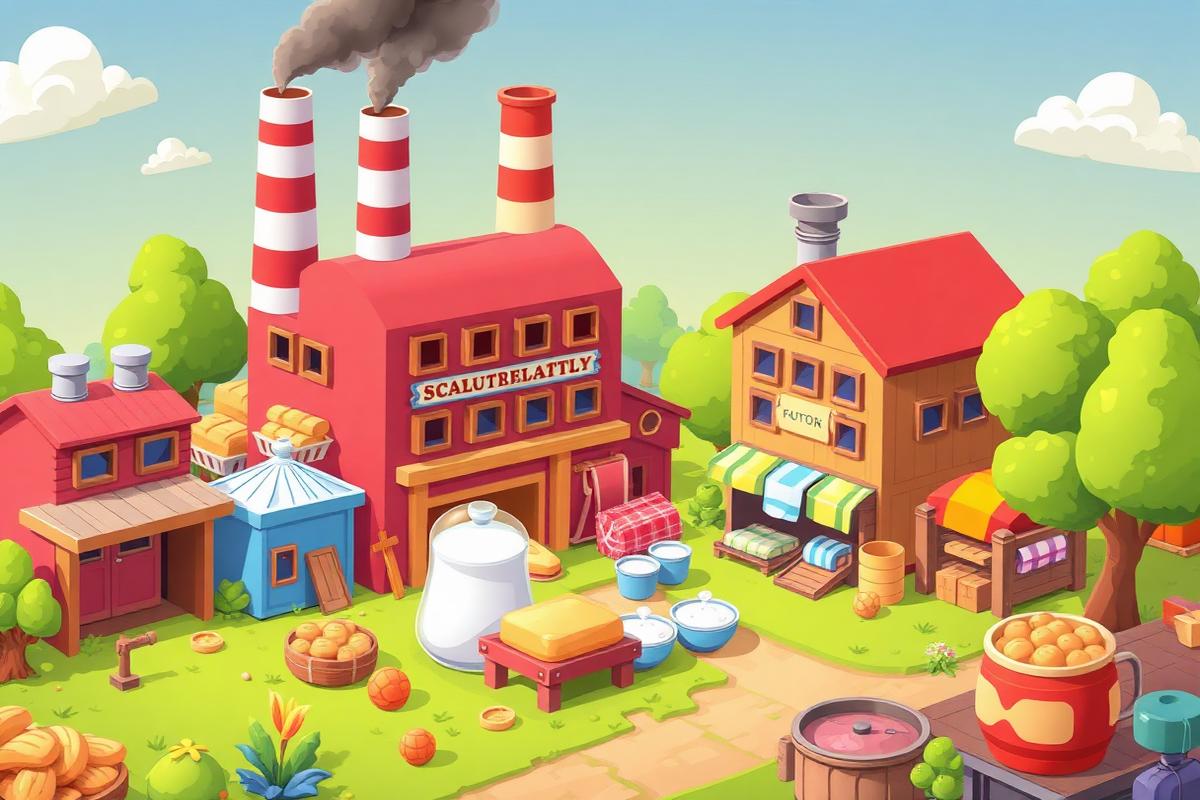 Fabryki produkujące w mieście Township